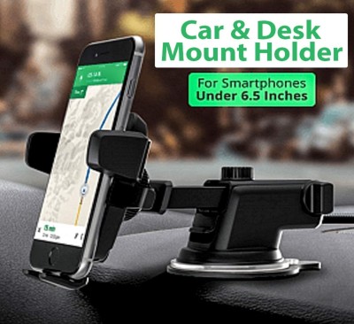 ASTOUND Car Mobile Holder for Dashboard, Windshield, Anti-slip(Black)