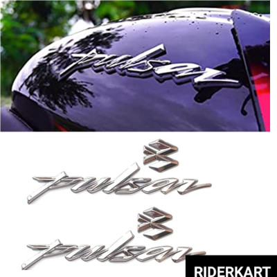 RIDERKART Emblem for Bike(Silver)