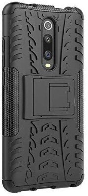 DropFit Back Cover for Mi K20(Black, Rugged Armor, Pack of: 1)