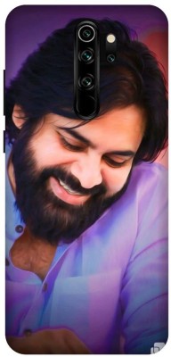 3D U PRINT Back Cover for Redmi Note 8 Pro,M1906G7I, pawan kalyan Southindian Superstar(Purple, Waterproof, Pack of: 1)