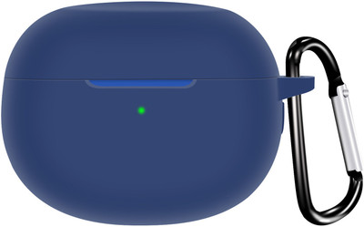 KHR Back Cover for realme Buds Air 3 Shockproof Protective Silicon Case Cover (Earphone Not Included) (Blue)(Blue, Dual Protection, Silicon, Pack of: 1)