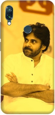 3D U PRINT Back Cover for Redmi Note 7 Pro,MZB7462IN,MZB7463IN, pawan kalyan Southindian Superstar(Yellow, Waterproof, Pack of: 1)