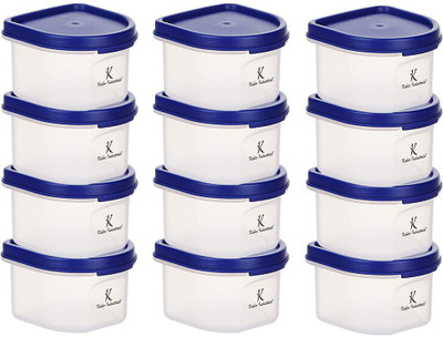 KUBER INDUSTRIES Plastic Utility Container  - 250 ml(Pack of 12, Clear)