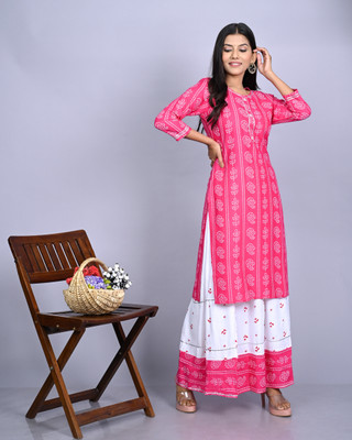 ALIEF COLLECTION Women Kurta Skirt Set