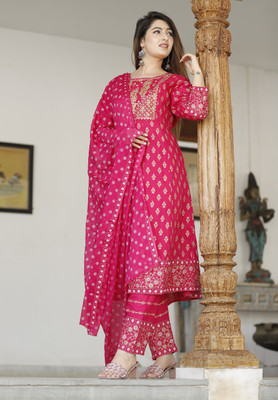Radhe Fashion Women Kurta Pant Dupatta Set