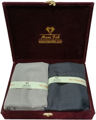 Mansfab Cotton Silk Solid Shirt & Trouser Fabric