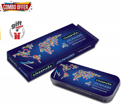 Classmate Archmedis Geometry Box Geometry Box(Blue)