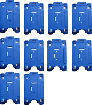 Dey 's stationery store Plastic ID Badge Holder(Pack of 10)