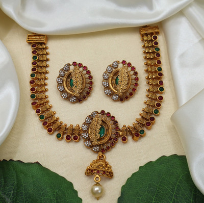 DC Alloy Multicolor Jewellery Set(Pack of 1)