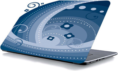 qth FLORAL LAP-3596 VINYL Reusable Laptop Skin Compatible for 15.6 inch(Theme: Patterns)