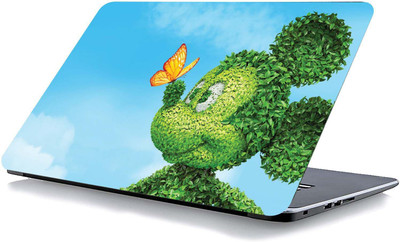 qth CARTOON LAP-2244 VINYL Reusable Laptop Skin Compatible for 15.6 inch(Theme: Spiritual)