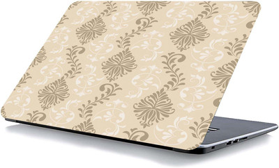 qth FLORAL LAP-3561 VINYL Reusable Laptop Skin Compatible for 15.6 inch(Theme: Patterns)
