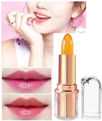 tanvi27 GLOSSY FINISH WATER PROF & LONG COLOR CHANGING LIPSTICK(YELLOW, 3.8 g)