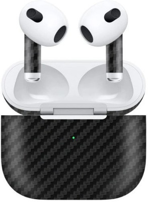 Orgic India Airpods Gen 3 Mobile Skin(Carbon Black)