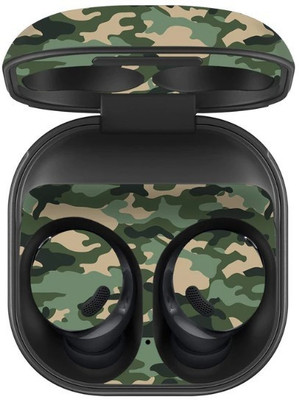 Orgic India Galaxy Buds Pro Mobile Skin(Camo Green)