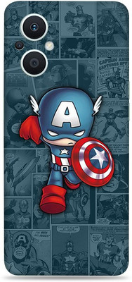 SkinoMania Oppo-F21 Pro 5g Mobile Skin(Multicolor Captain-Art)