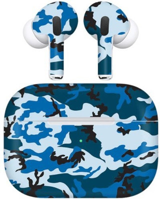 Orgic India Airpods Pro Mobile Skin(Camo Blue)