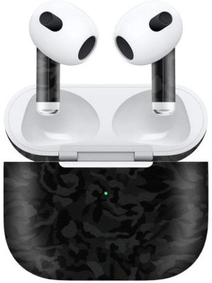 Orgic India Airpods Gen 3 Mobile Skin(Camo Black)