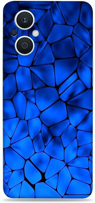 Wrapping Factory Oppo f21 pro 5g Mobile Skin(Blue-Aqua)
