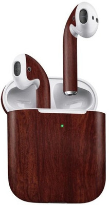 Orgic India Airpods Gen 2 Mobile Skin(Dark Wood)
