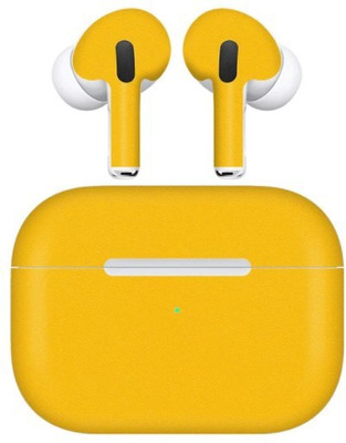 Orgic India Airpods Pro Mobile Skin(Yellow)