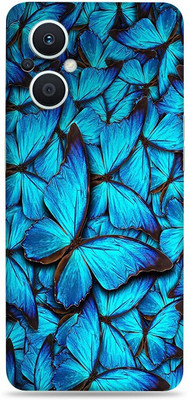 SkinoMania Oppo-F21 Pro 5g Mobile Skin(Butterfly-Blue)