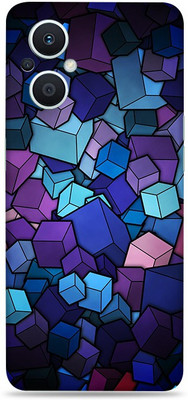 SkinoMania Oppo-F21 Pro 5g Mobile Skin(Multicolor Cubes-Vector)