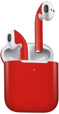 Orgic India Airpods Gen 2 Mobile Skin(Red)