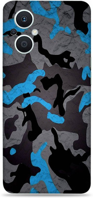 SkinoMania Oppo-F21 Pro 5g Mobile Skin(Camo-Blue)