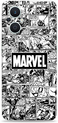 SkinoMania Oppo-F21 Pro 5g Mobile Skin(B&W Marvel-Comic)