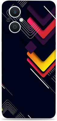 SkinoMania Oppo-F21 Pro 5g Mobile Skin(Multicolor Elbow-Abstract)