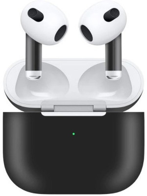 Orgic India Airpods Gen 3 Mobile Skin(Matte Black)