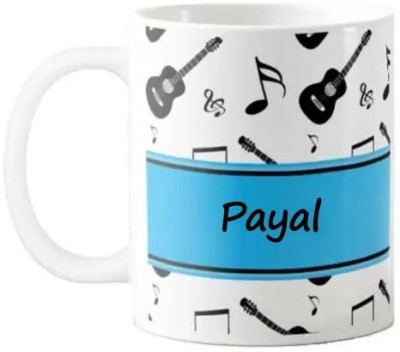 Exocticaa Musical Payal Coffee 011 Ceramic Coffee Mug(325 ml)