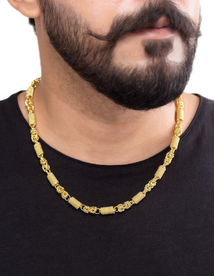 LABHUBAMON Men's Gold-plated Plated Copper Chain Set