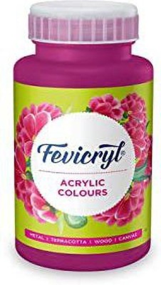 Fevicryl Acrylic Colour (100 Ml) Deep Brillint Purple (Set of 1)(Set of 1, Deep Brilliant Purple)