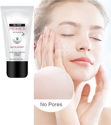 GFSU matte paraben and oil free long lasting primer matte Primer  - 30 ml(TRANSPARENT)