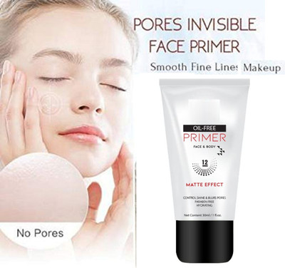 Latixmat Face & Body Primer Matte Finish Oil Free  Primer  - 30 ml(TRANSPARENT)