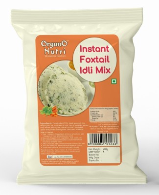 Organo Nutri Instant Foxtail Idli Mix, 400g 400 g