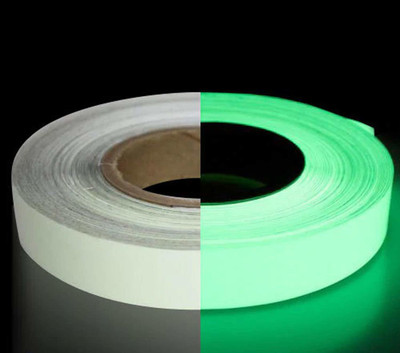 tuf-kote® PNGT25 25 mm x 1.5 m Glow in the Dark Luminous/Photoluminescent Emergency Self-adhesive Tape Reflective Tape(Pack of 1)