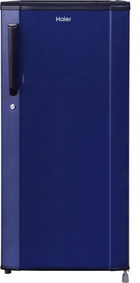 Haier 190 L Direct Cool Single Door 2 Star Refrigerator(Blue Mono, HED-19TBS)
