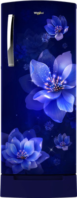 Whirlpool 205 L Direct Cool Single Door 5 Star Refrigerator(Blue Mulia, 220 Magic Cool Pro + ROY 5SInv Blue Mulia)
