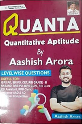 Quanta Quantitative Aptitude Levelwise Questions By Aashish Arora(Paperback, Aashish Arora)