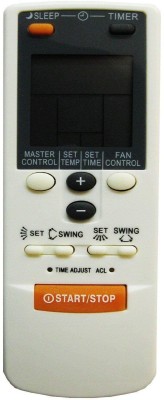 BhalTech AR-JW VE-47 AC Compatible for  O General Double Swing AC Remote Controller(White)