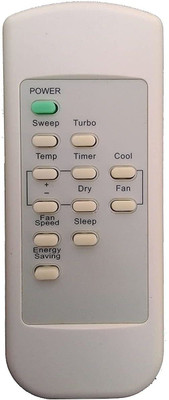 BhalTech 100A Without Display AC Compatible for  Carrier AC Remote Controller(White)