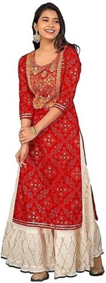 AMROSHIYAINC Embroidered Kurta, Sharara & Dupatta Set