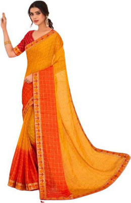 GAURIK FASHION Printed Assam Silk Pure Silk Saree(Multicolor)