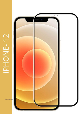 Pandaco Edge To Edge Tempered Glass for Apple Iphone - 12(Pack of 1)