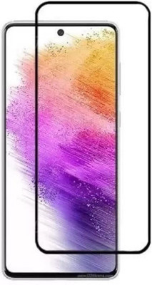 ISAAK Edge To Edge Tempered Glass for Samsung Galaxy A73 5G Edge to Edge, Full Glue, 11D Tempered Glass(Pack of 1)