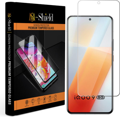 MS-Shield Edge To Edge Tempered Glass for iQOO 9 5G(Pack of 1)