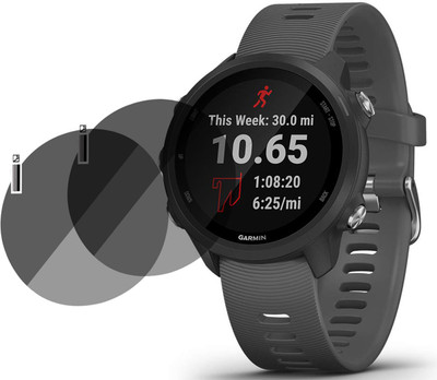 XAZE Screen Guard for Garmin Forerunner 245 SMATRWATCH(Pack of 2)